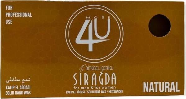 4U Bitkisel Kalıp Sir Ağda Naturel (Sarı) 400 Ml - Image 1