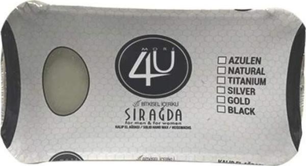 4U Bitkisel Kalıp Sir Ağda Silver ( Gümüş ) 400 Ml - Image 1