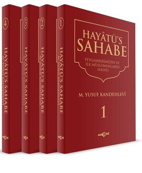 Hayatüs Sahabe-Peygamberimiz ve İlk Müslümanların Hayatı-4 Cilt Takım - Akçağ Yayınları - Image 1