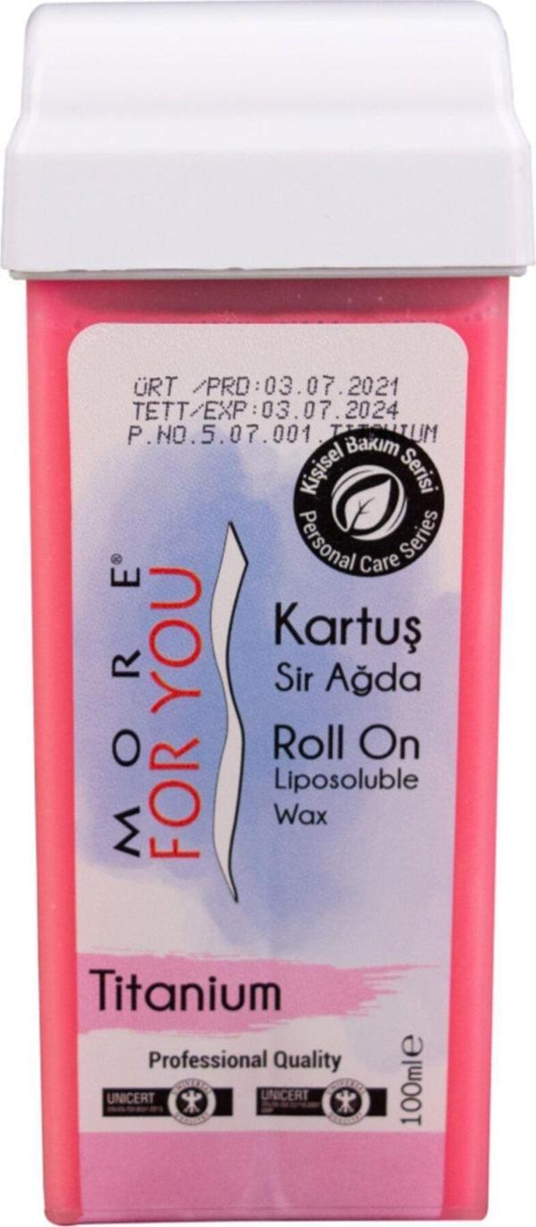 More For You Bitkisel Kartuş Sir Ağda Titantum   100 Ml - Image 1