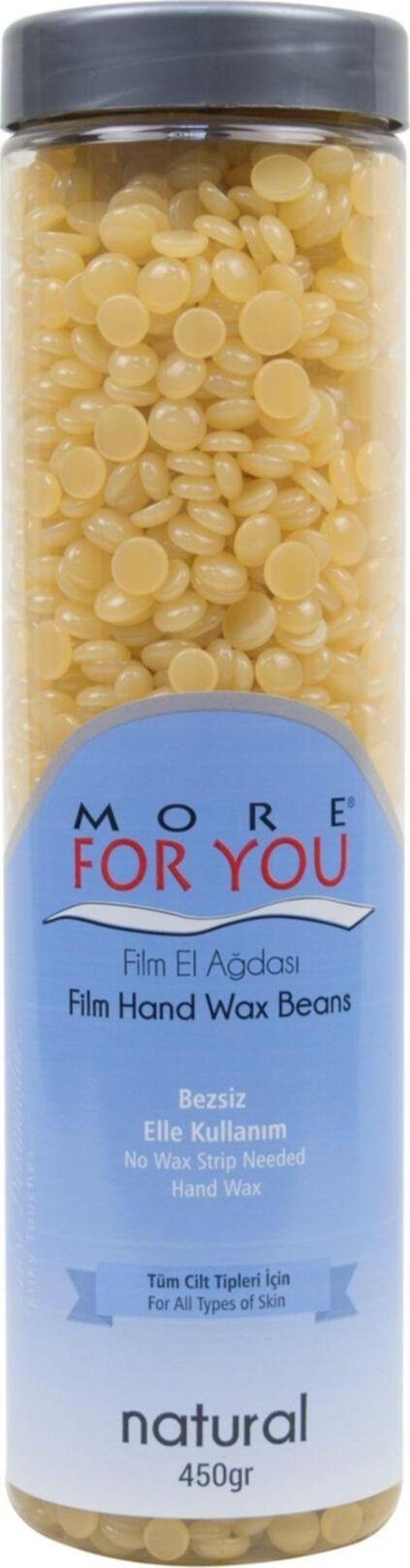 More For You Film Sir El Ağdası Boncuk Granül Natural (Sarı) 450 Gr Pet - Image 1