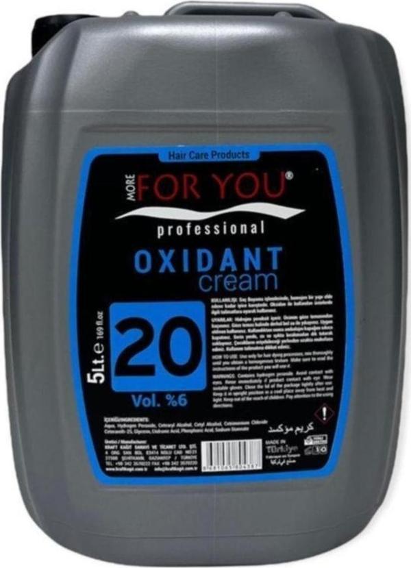 More For You Oksidan %6 20 Vol 5 Litre - Image 1