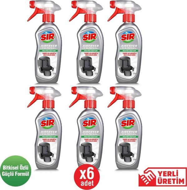Sır Bitkisel Özlü Airfryer Temizleyici 6 x 250 ML - Image 1