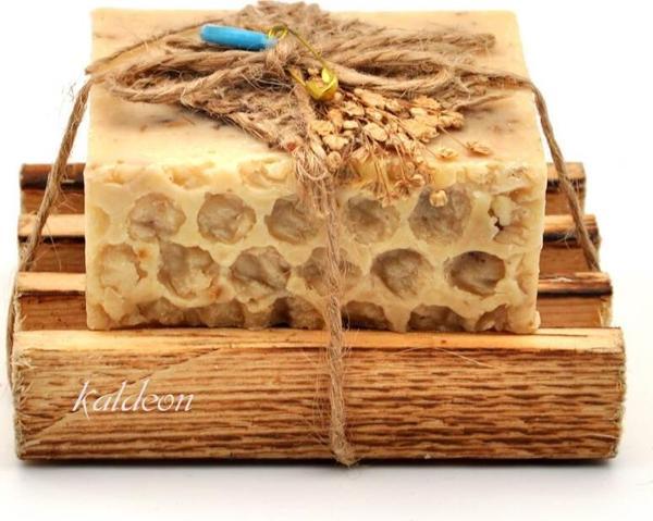 Hediyelik Çörekotu Yağı Sabunu El Yapımı Doğal Paletli 110 G - Image 1