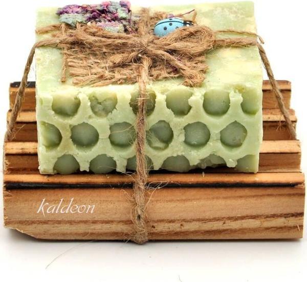 Hediyelik Kekik Yağı Sabunu El Yapımı Doğal Paletli 110 G - Image 1