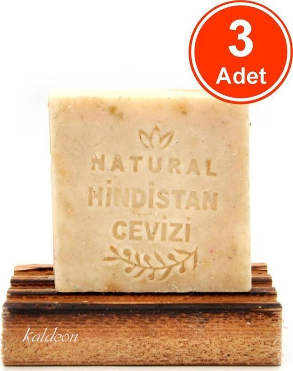 Hindistan Cevizi Yağı Sabunu El Yapımı Doğal 120 G x 3 Adet - Image 1