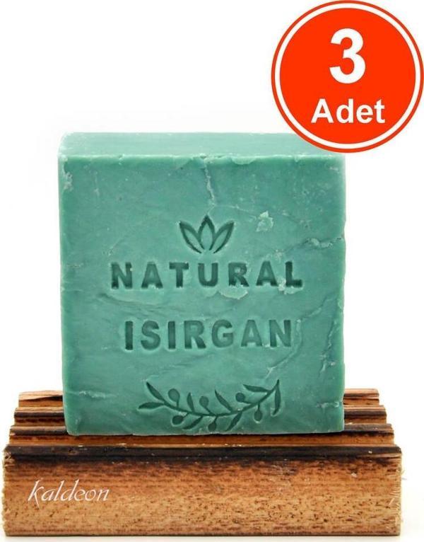Isırgan Yağı Sabunu El Yapımı Doğal 120 G x 3 Adet - Image 1