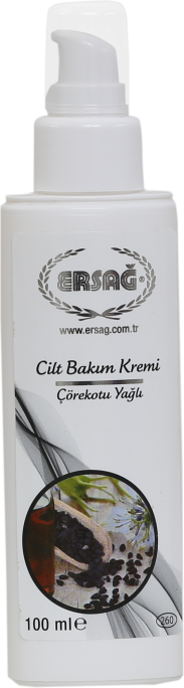 Ersağ Çörekotu Yağlı Cilt Bakım Kremi 100 Ml. - Image 1