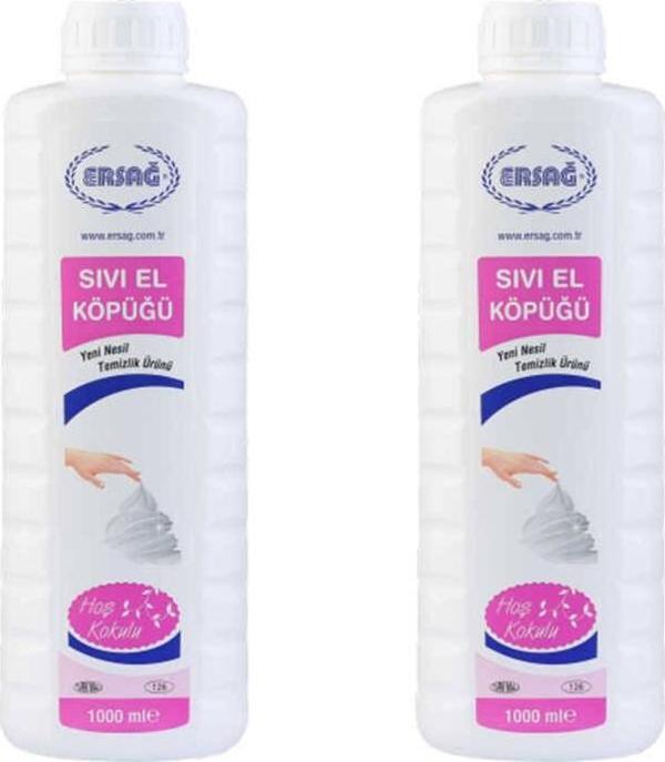 Ersağ Sıvı El Köpüğü 1000 Ml. x 2 Adet - Image 1