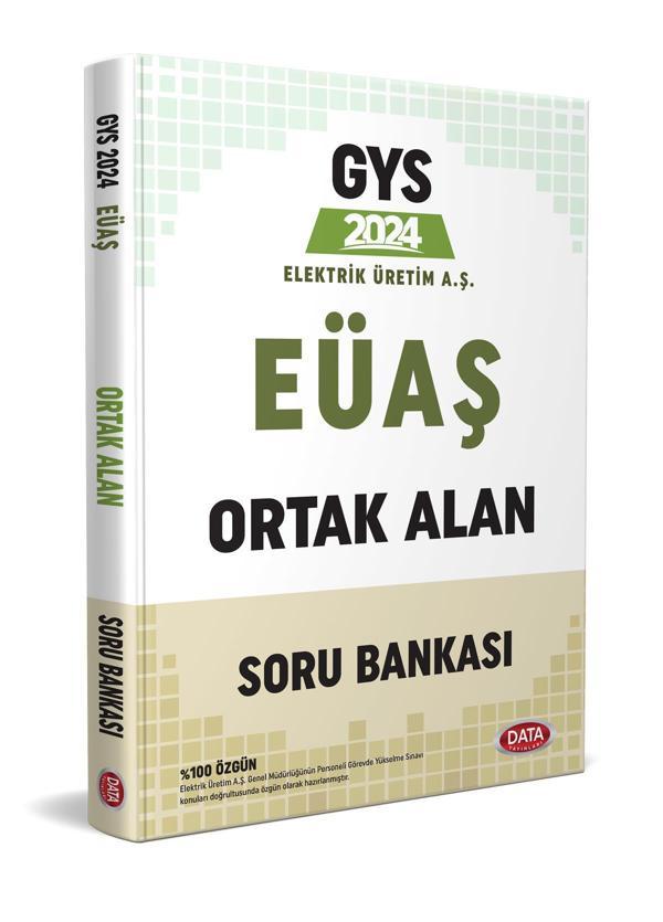 2024 GYS EÜAŞ Ortak Alan Soru Bankası Görevde Yükselme - Data Yayınları - Image 1