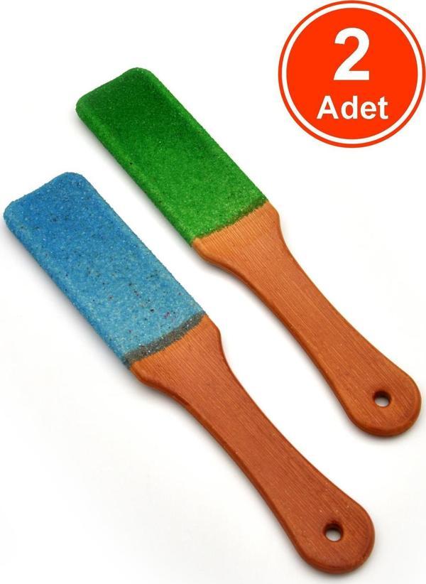 Ahşap Saplı Topuk Törpüsü x 2 Adet - Image 1