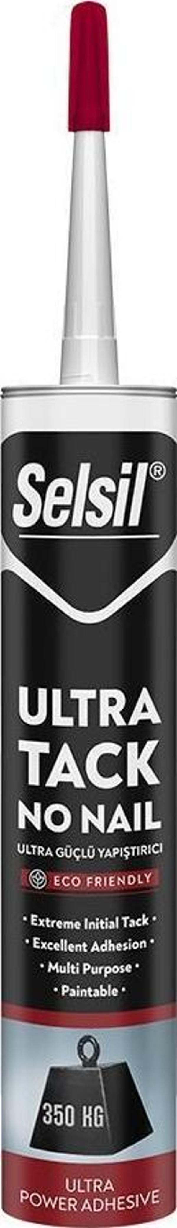 Selsil Ultra Tack Güçlü Montaj Yapıştırıcı 290 Ml-Beyaz - Image 1