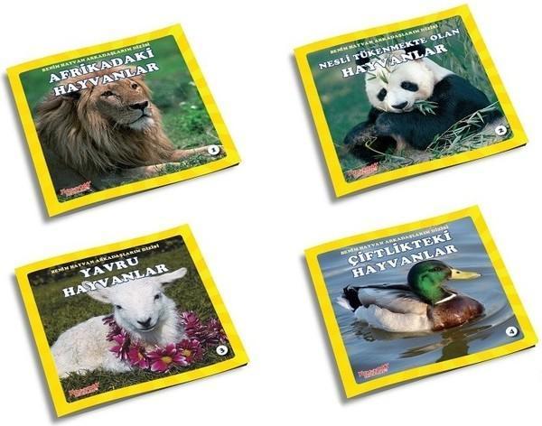 Benim Hayvan Arkadaşlarım-4 Kitap Takım - Yumurcak Yayınları - Image 1