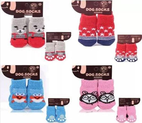 Kedi Köpek Kaydırmaz Örme Çorap - Image 1