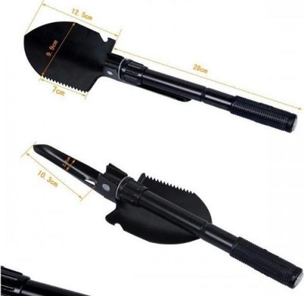 Pusulası Katlanır Portatif Kazma Kürek Seti - Image 1