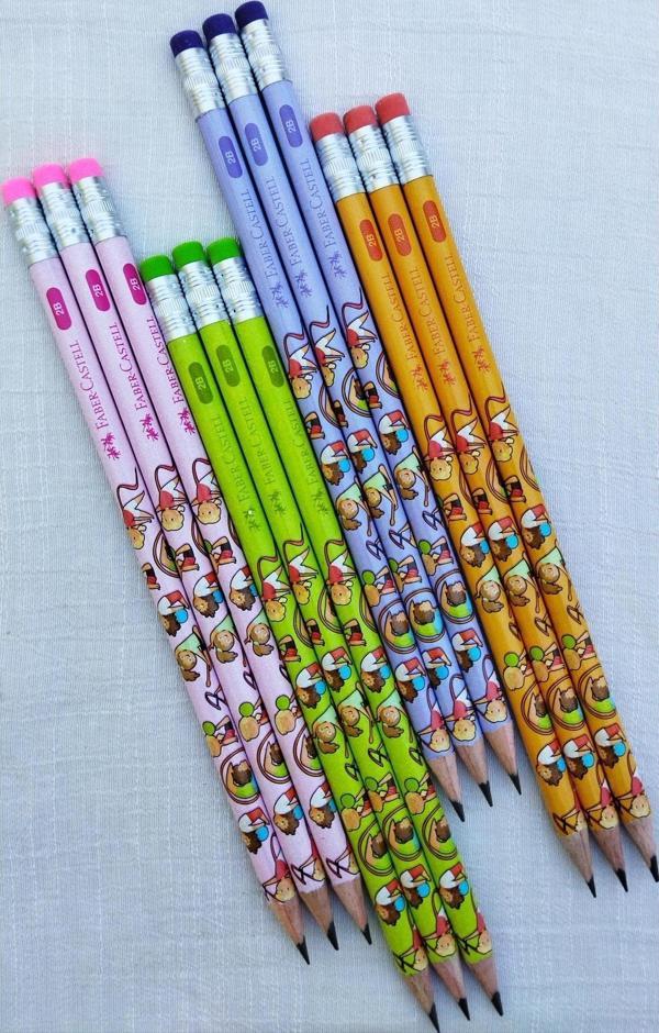 Faber-Castell Jimnastik Silgili Kurşun Kalem 12'li - Image 1