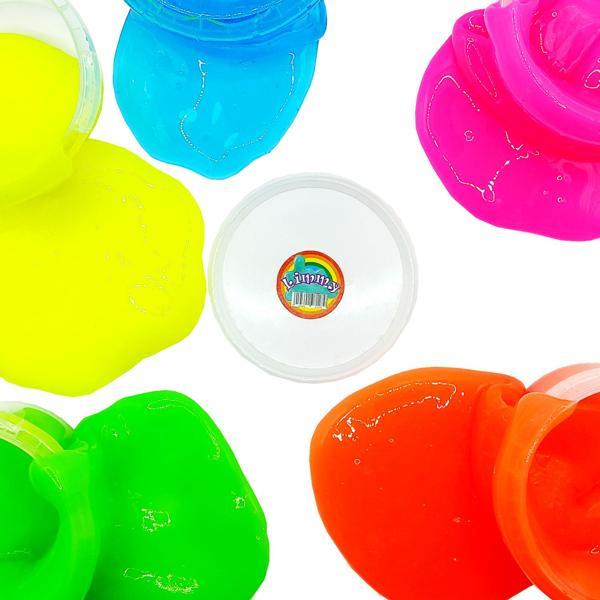Slime Oyun Jeli Yuvarlak Kutu Polymer Slime Eğitici Oyun Seti - 3 Adet - Image 1