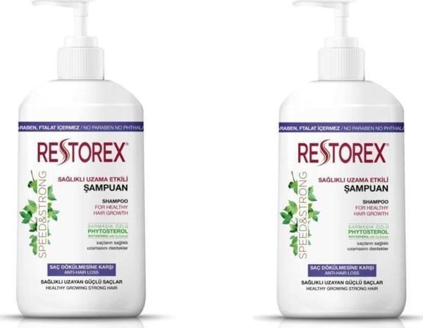 Restorex Sarmaşık Özlü Ekstra Direnç Şampuan 1000 ml x 2 adet - Image 1