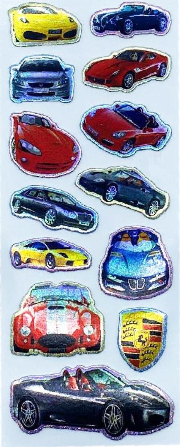 Sticker Kabartmalı Stiker Defter, Planlayıcı Etiket Araba (cb273) 16x7 cm - Image 1