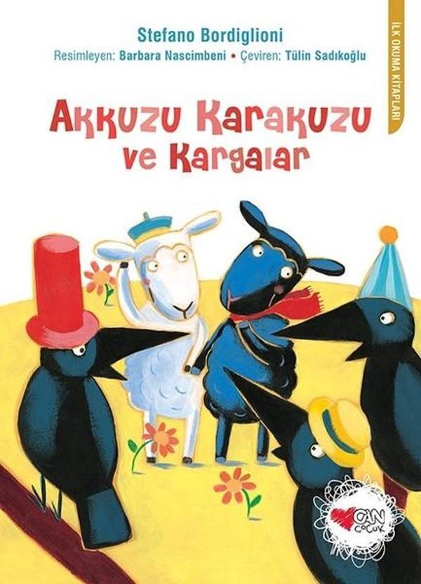 Akkuzu Karakuzu ve Kargalar-İlk Okuma Kitapları - Can Çocuk Yayınları - Image 1