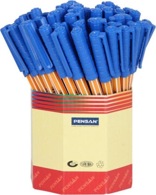 Offıcepen 1010 Tükenmez Kalem Mavi 60'li 1 mm - Image 1