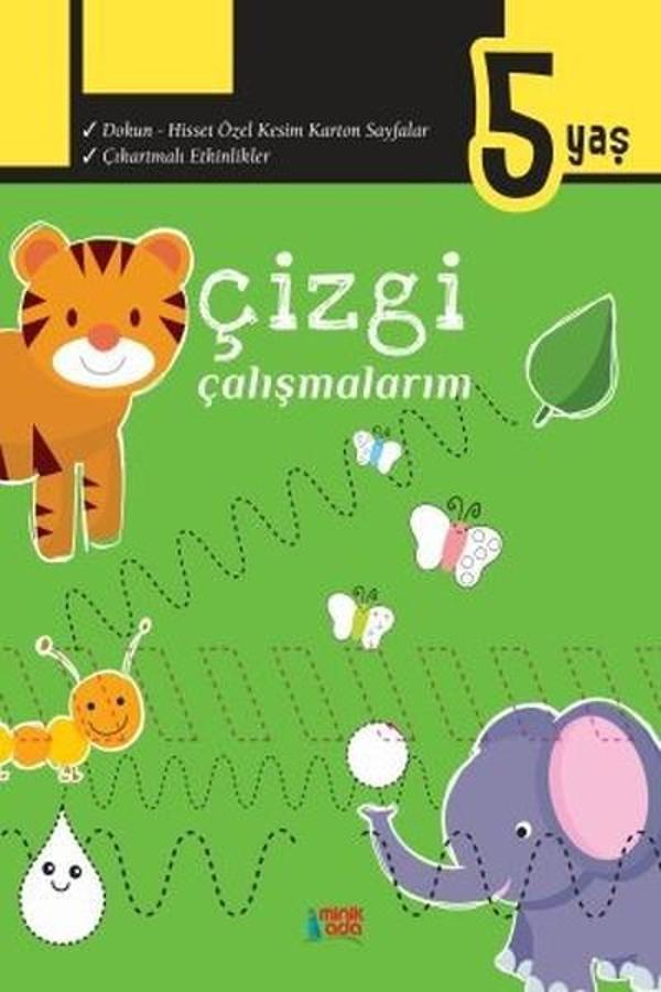 Çizgi Çalışmalarım 5 Yaş - Minik Ada - Image 1