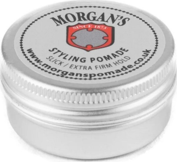 Morgan's Pomade Mini Seyahat Boy Slick Extra Firm Hold (Silver Label) Şekillendirici Pomat 15gr - Image 1