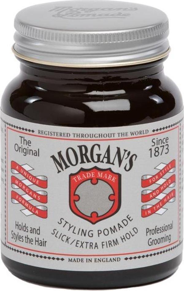Morgan's Pomade Slick Extra Firm Hold (Silver Label) Şekillendirici Pomat 100gr - Image 1