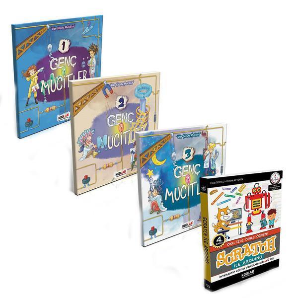 Genç Mucitler Seti 2-4 Kitap Takım - Kodlab - Image 1