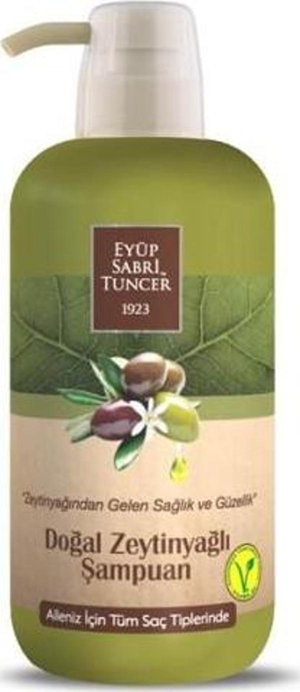 Eyüp Sabri Tuncer Doğal Zeytinyağlı Şampuan 600ML Pet Şişe - Image 1