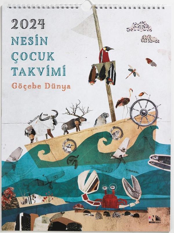 Nesin Yayınevi 2024 Nesin Çocuk Takvimi - Image 1
