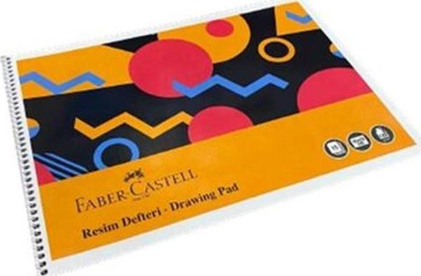 Faber-Castell 35 x 50 Karton Kapak Resim Defteri 15 Yp. - Image 1