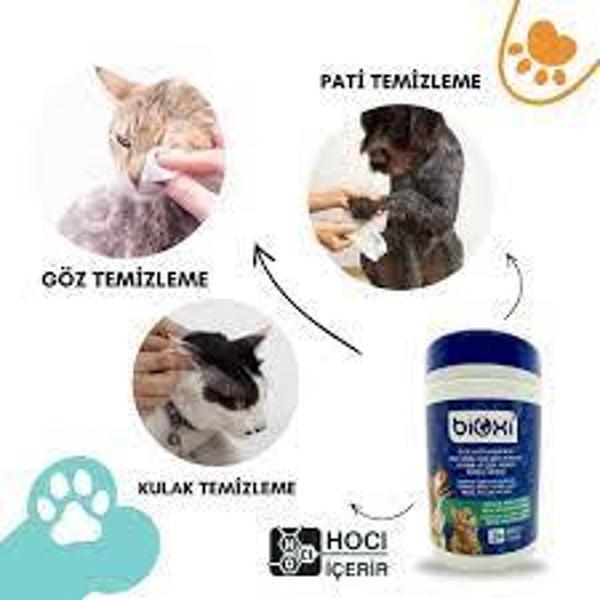 BİOXİ PET TEMİZLEME MENDİLİ - Image 1