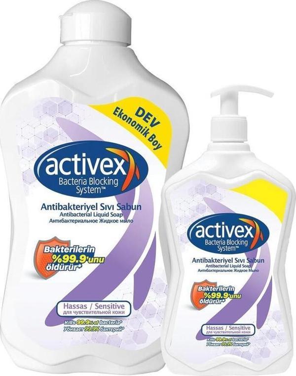 Activex Sıvı Sabun 1 Lt +500 Ml Hassas - Image 1