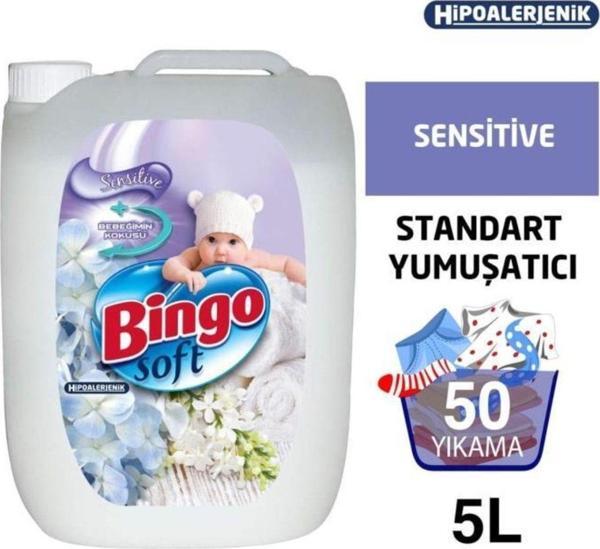 Bingo Soft 5Lt Yumusatıcı Sensıtıve Yumuşatıcı - Image 1