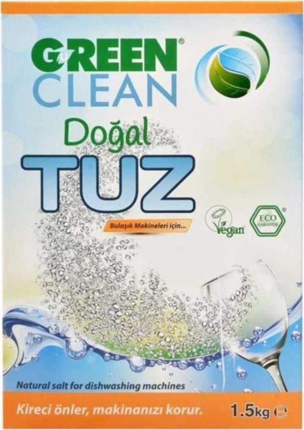 Green Clean Green Bulaşık Makine Tuzu 1.5 Kg - Image 1