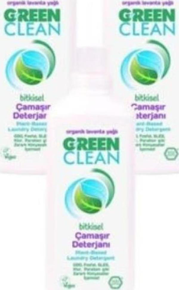 Green Clean Sıvı Çamaşır Deterjanı 1 l  x 3'lü Set - Image 1