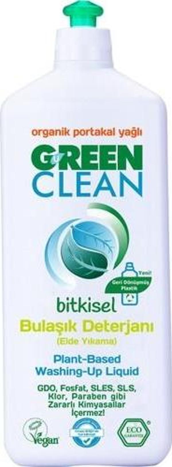Green Clean Organik Portakal Yağlı Bulaşık Deterjanı 730 ml - Image 1