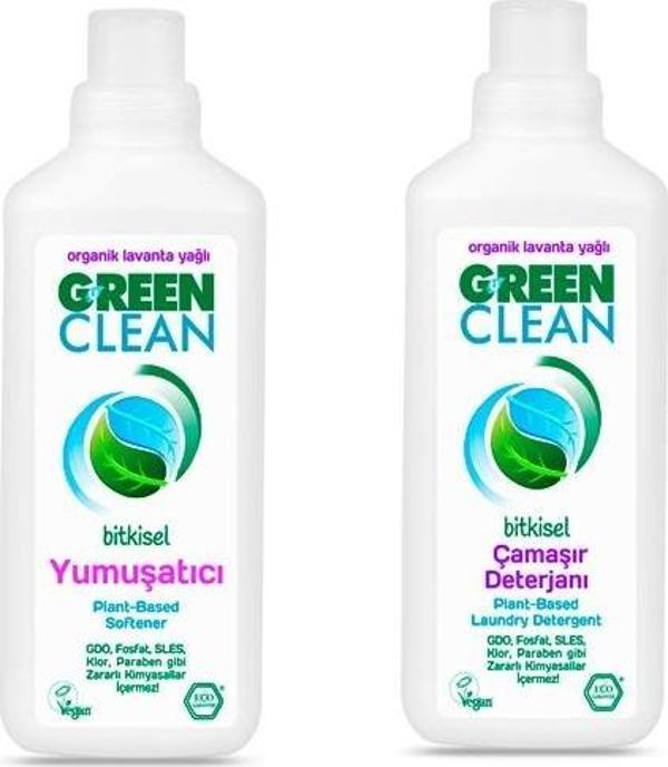 U  green Clean 2'Li Çamaşır Yıkama Seti 1 Lt - Image 1