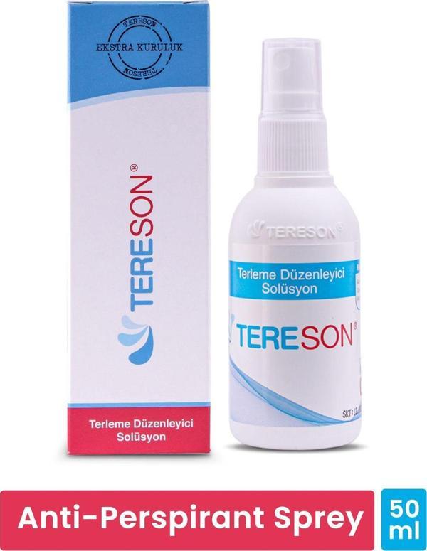 Tereson El,ayak, Koltuk Altı Terleme Önleyici Ve Ter Kokusuna Karşı Koruma Antiperspirant Sprey 50 ml - Image 1
