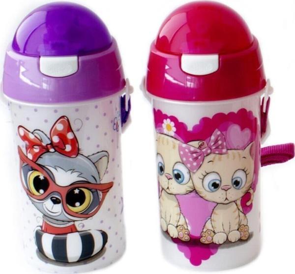 Dolphin Dolphın Plastik Matara 500ml 24/48 - Image 1