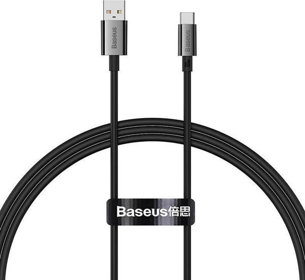 Baseus 1MT 6A 100W Mega Hızlı USB To Type C Şarj ve Data Kablosu, Akım Ve Isı Korumalı Type C Kablo - Image 1