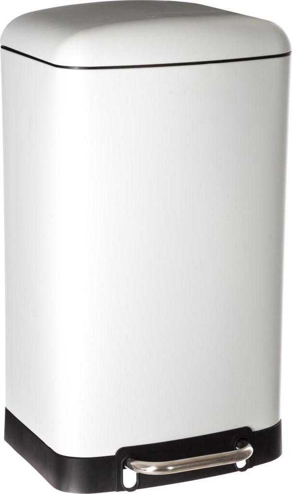 5five Simply Smart Ariane 30 Lt Metal Çöp Kovaları Beyaz - Image 1
