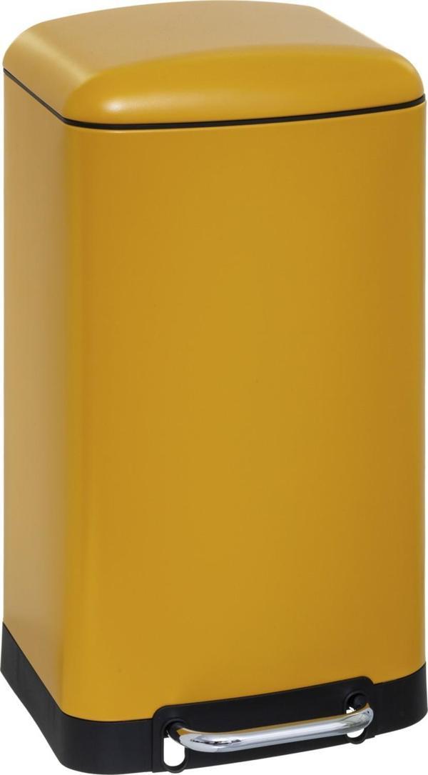 5five Simply Smart Ariane 30 Lt Metal Çöp Kovaları Sarı - Image 1