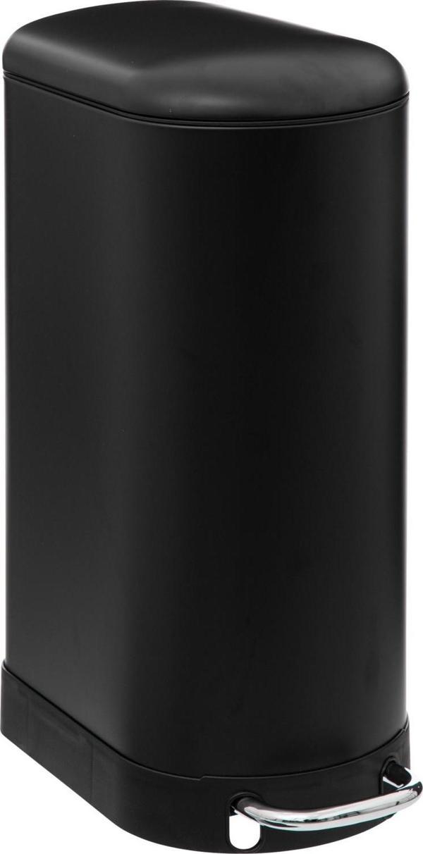 5five Simply Smart Ariane 30 Lt Slim Metal Çöp Kovaları Siyah - Image 1