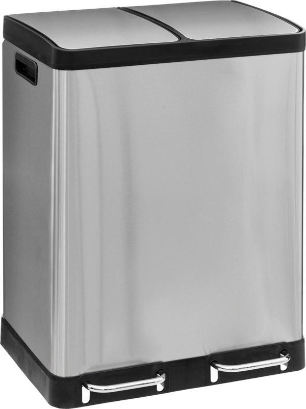 5five Simply Smart Ariane 60 Lt Metal Çöp Kovaları Inox - Image 1