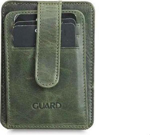 Guard Dikey Crazy Yeşil Deri Kartlık - GRD2403XW22454 - Image 1