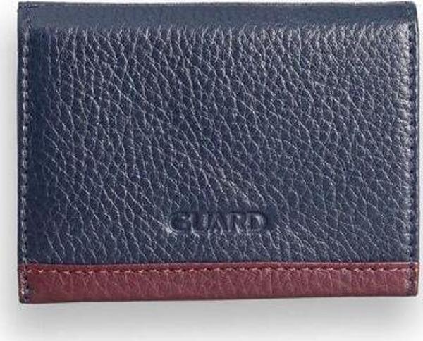 Guard Lacivert - Bordo Çift Renk Bölmeli Hakiki Deri Kartlık - GRD2403XW22577 - Image 1