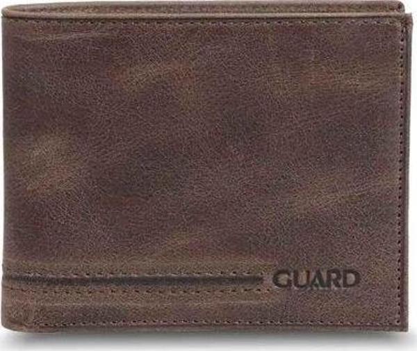 Guard Antik Kahverengi Klasik Deri Erkek Cüzdanı - GRD2403XW22184 - Image 1