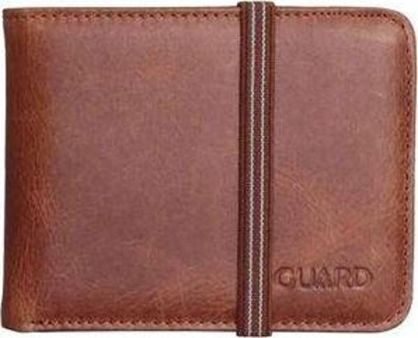 Guard Lastikli Spor Hakiki Deri Antik Taba Cüzdan - GRD2403XW22534 - Image 1